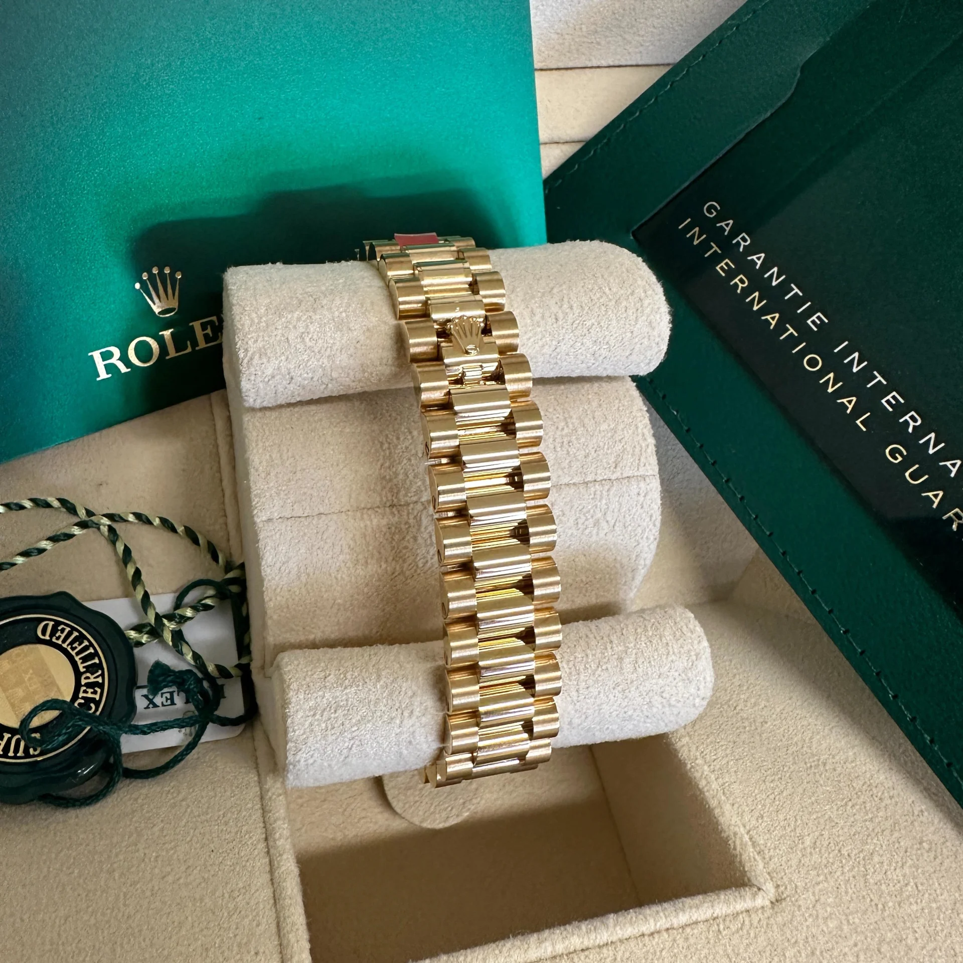 Rolex Lady-Datejust 28mm 279178 Champagne Diamonds Dial - Image 6