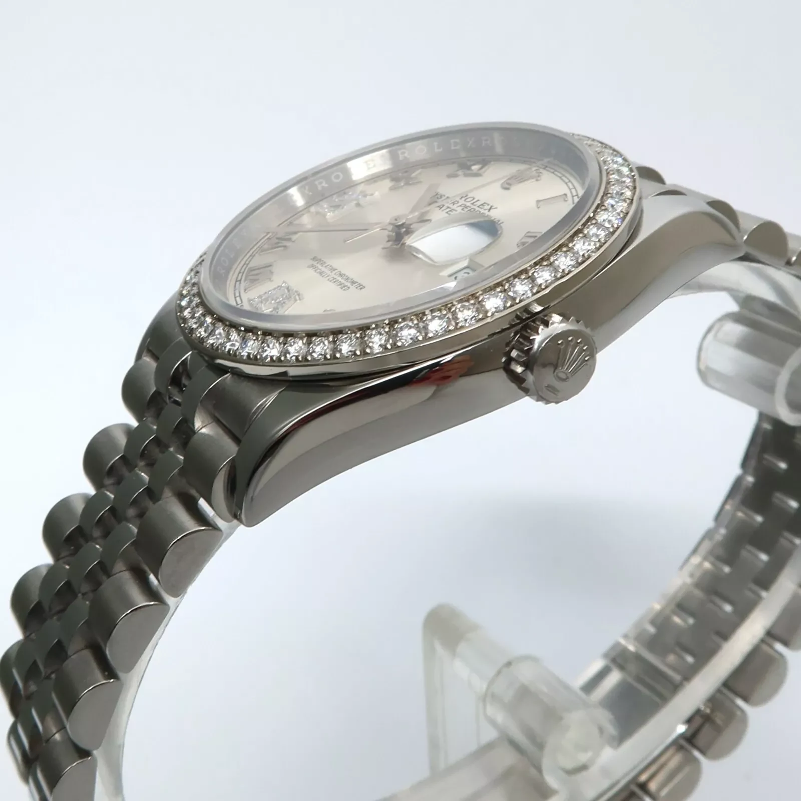 Rolex Datejust 36mm 126284 Silver Dial Jubilee Bracelet - Image 5