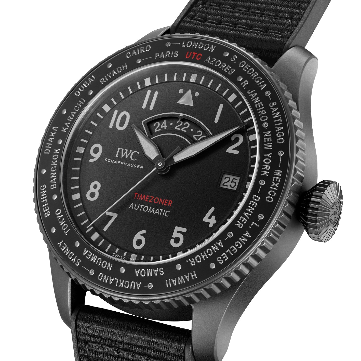 IWC-Pilot's Watch Timezoner TOP GUN Ceratanium (IW395505) - Image 3