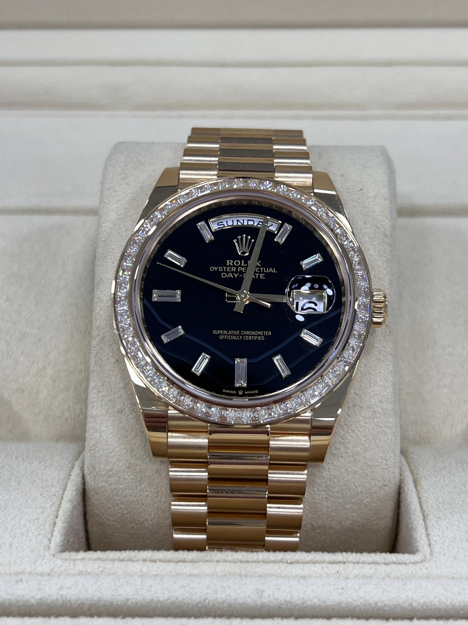 Rolex Day-Date 40mm 228398TBR-0038 Onyx Dial President Watch - Image 2