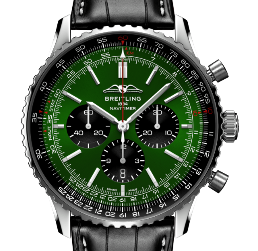 Breitling AB0137241L1P1 Navitimer B01 Green Dial - ??ew - Image 2