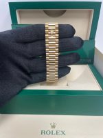 Rolex Day-Date 40mm Bright Black Dial President Watch 228348RBR-0043