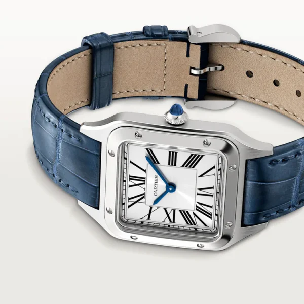 Cartier SANTOS-DUMONT Blue Strap 38mm