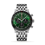 ??VIP Advanced customized version??--Breitling AB0137241L1A1 Navitimer B01 Green Dial - ??ew