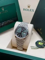 Rolex  Datejust 36mm 126200 Mint Green Dial Stainless Steel Oyster Bracelet Watch