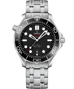 Omega Seamaster Diver 300M 42mm Black Dial Stainless Steel Bracelet 210.30.42.20.01.001