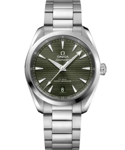 Omega Seamaster Aqua Terra 38mm Green Dial Stainless Steel Bracelet 220.10.38.20.10.003