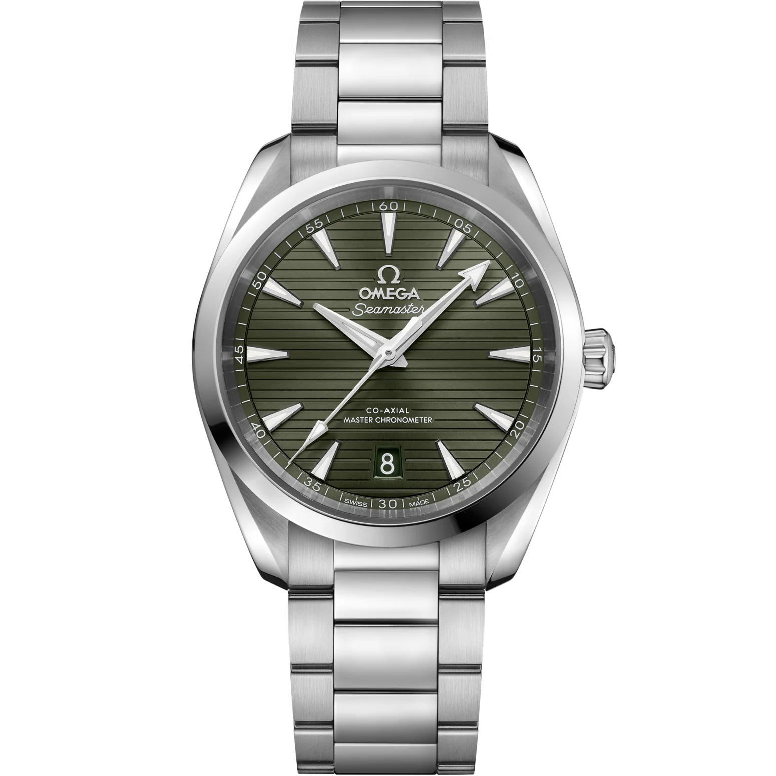 Omega Seamaster Aqua Terra 38mm Green Dial Stainless Steel Bracelet 220.10.38.20.10.003