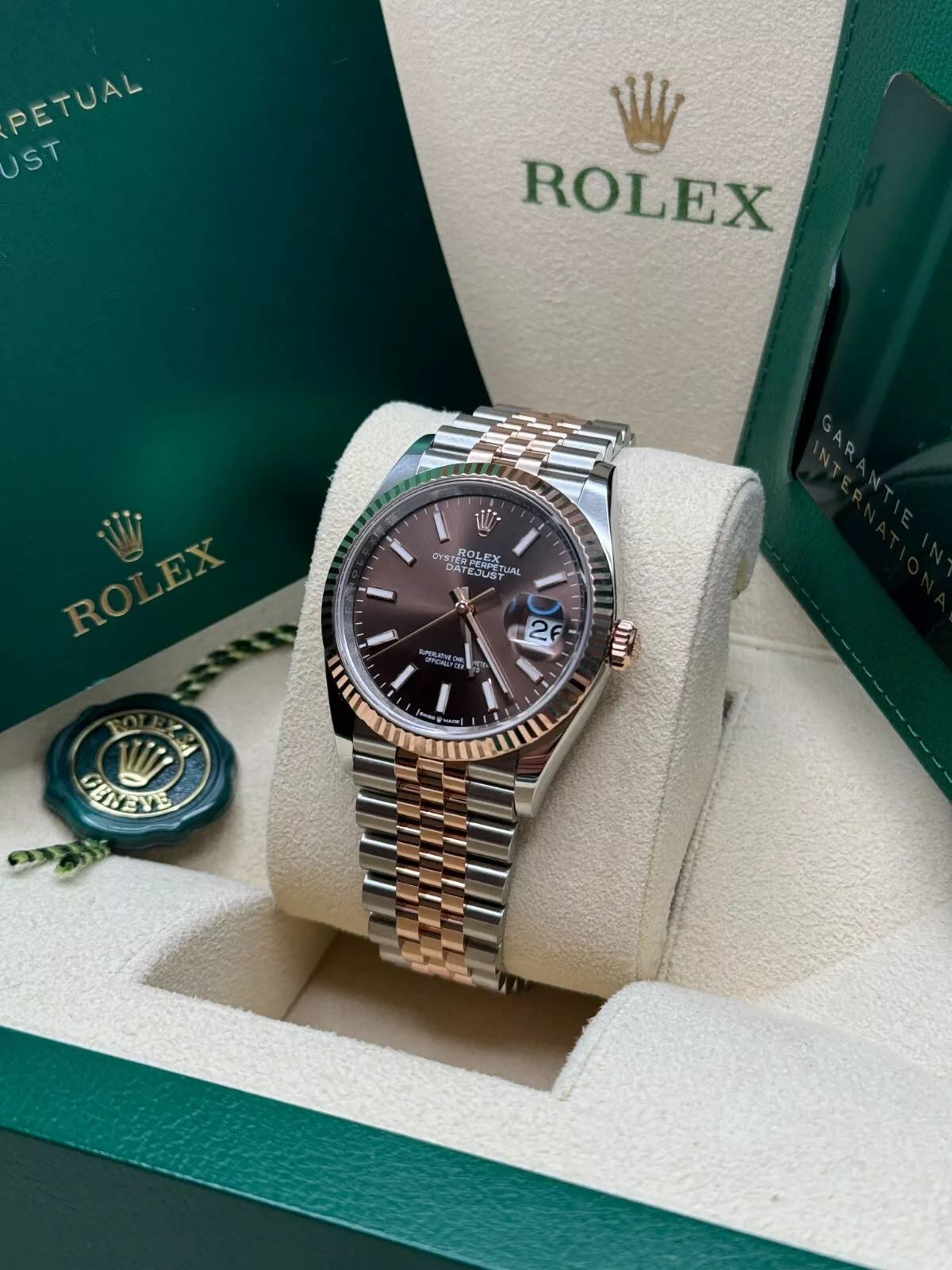 Rolex Datejust 36mm 126231 Chocolate Dial Oyster Bracelet - Image 10