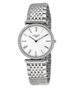 Longines Women's L47410116 La Grande Classique Diamond Stainless Steel Watch