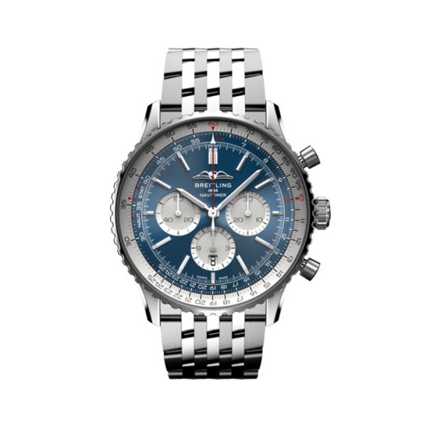 Breitling AB0137211C1A1 Navitimer B01 Blue Dial - ??ew