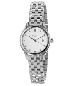 Longines Women's L4.274.4.27.6 Flagship Diamond Stainless Steel Watch