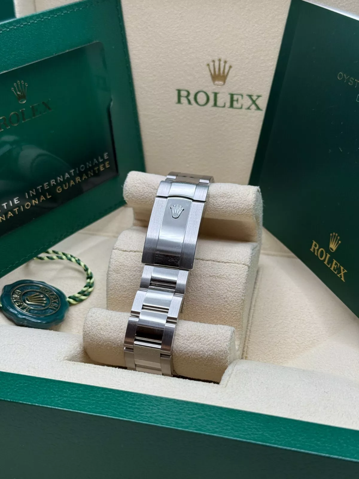 Rolex Datejust 41mm 126334 Blue Diamond Oyster Stainless Steel Mens Watch - Image 6