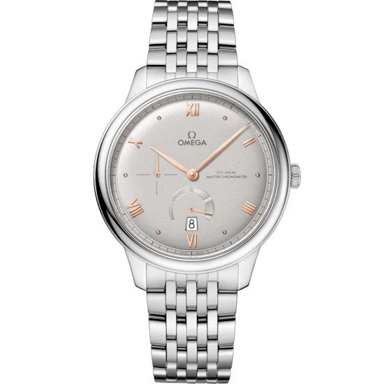 Omega De Ville Prestige 41 mm Grey Dial Stainless Steel Bracelet 434.10.41.21.06.001