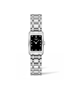 Longines Women's L5.258.4.57.6 DolceVita Diamond Stainless Steel Watch