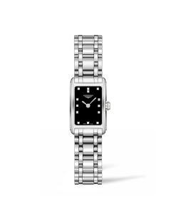 Longines Women's L5.258.4.57.6 DolceVita Diamond Stainless Steel Watch