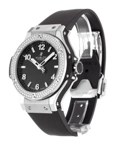 Alternative view of Hublot Diamond Bezel