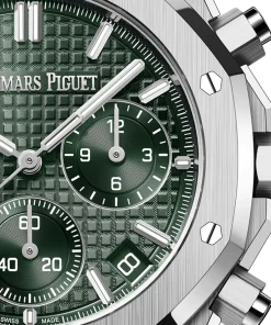 Alternative view of Audemars Piguet ROYAL OAK Khaki Green Dial CHRONOGRAPH 41mm