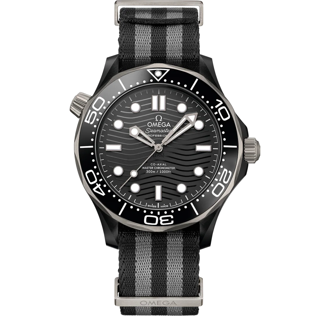 Omega Seamaster Diver 300M Black Dial Men's Watch 43.5mm 210.92.44.20.01.002