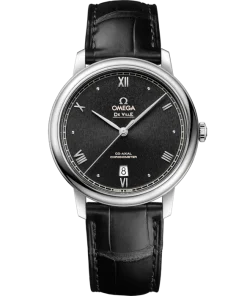 Omega De Ville Prestige 39.5 mm Black Dial Stainless Steel Strap 424.13.40.20.01.002