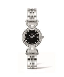 Longines Women's L6.130.0.57.6 Equestrian Diamond Stainless Steel Watch