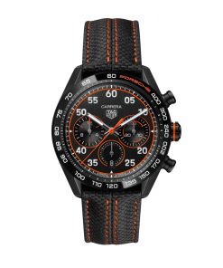 TAG Heuer Carrera Chronograph x Porsche Orange Racing Men's Watch CBN2A1M.FC6526