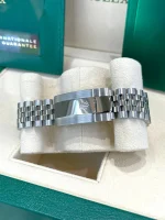 Rolex  Datejust 36mm 126234 Black Index Jubilee Stainless Steel Mens Watch