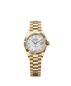 Rolex Lady-Datejust 28mm 279178 Mother-of-Pearl Diamonds Dial
