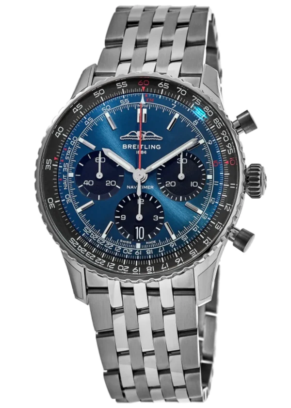 Breitling AB0139241C1A1 Navitimer B01 Blue Dial - ??ew