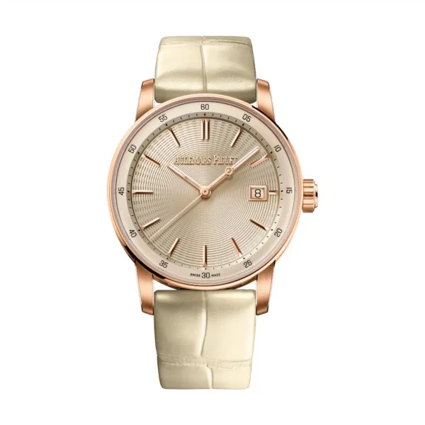 Audemars Piguet Code 11.59 Selfwinding 38mm Pink Rose Gold Ivory Dial | 77410OR.OO.A825CR.01