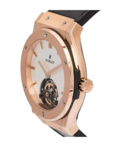Alternative view of Hublot Tourbillon White