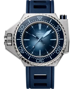 Omega Seamaster Ploprof 1200M 55 x 45mm Blue Dial O‑MEGASTEEL Strap 227.32.55.21.03.001