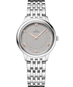 Omega De Ville Prestige 30mm Grey Dial Stainless Steel Bracelet 434.10.30.60.06.001