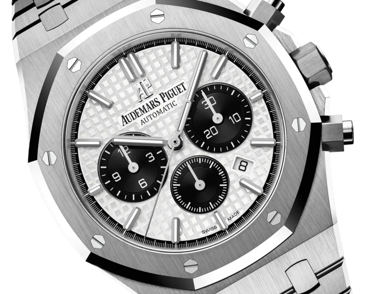 Audemars Piguet ROYAL OAK PANDA White Dial CHRONOGRAPH 41mm - Image 3