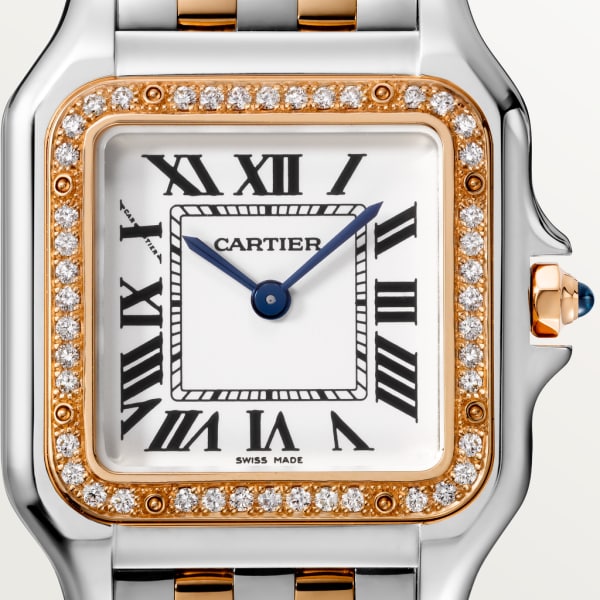 Cartier  PANTHERE Rose Gold Mix Diamond 30mm