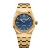 Audemars Piguet Royal Oak Selfwinding, Blue dial, 37mm, Yellow gold, 15450BA.OO.1256BA.02