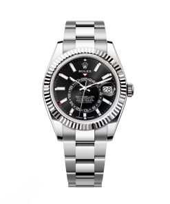 Rolex  Sky-Dweller 42mm 336934-0007 Stainless Steel Black Dial Oyster