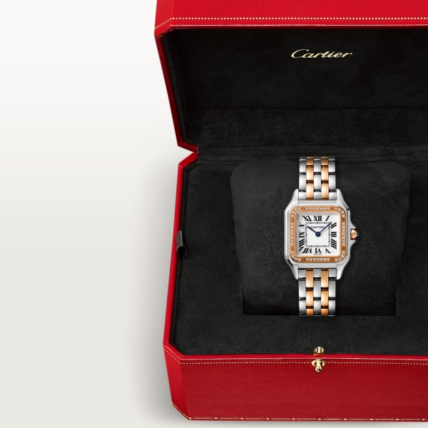 Cartier  PANTHERE Rose Gold Mix Diamond 30mm