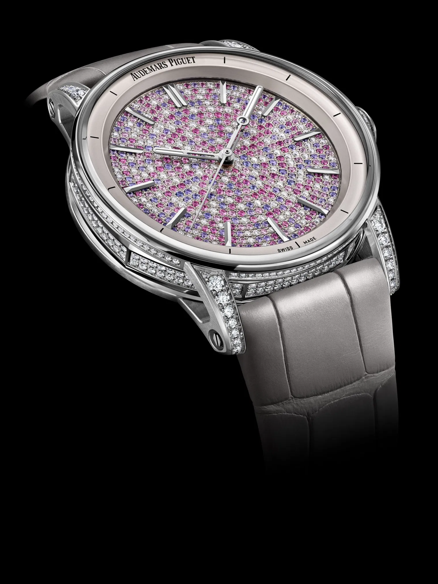 Audemars Piguet Code 11.59 Selfwinding White Gold 38 mm Pink Sapphires & Diamond Dial | 77410BC.ZZ.D132CR.01 - Image 2