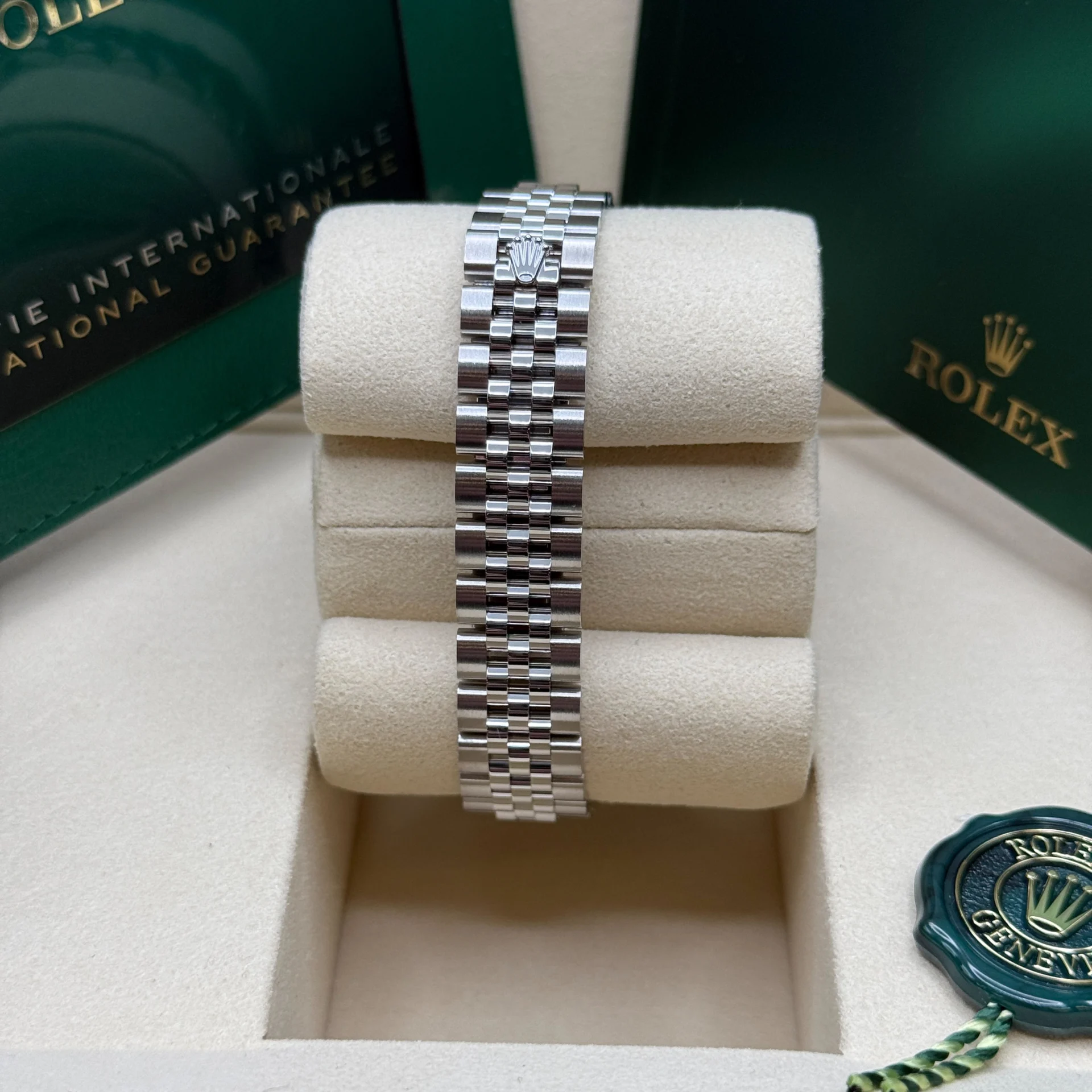 Rolex Lady-Datejust 28mm 279174 Dark Grey Diamond Dial Oyster Bracelet - Image 6