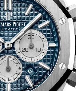 Alternative view of Audemars Piguet ROYAL OAK Blue Dial CHRONOGRAPH 41mm