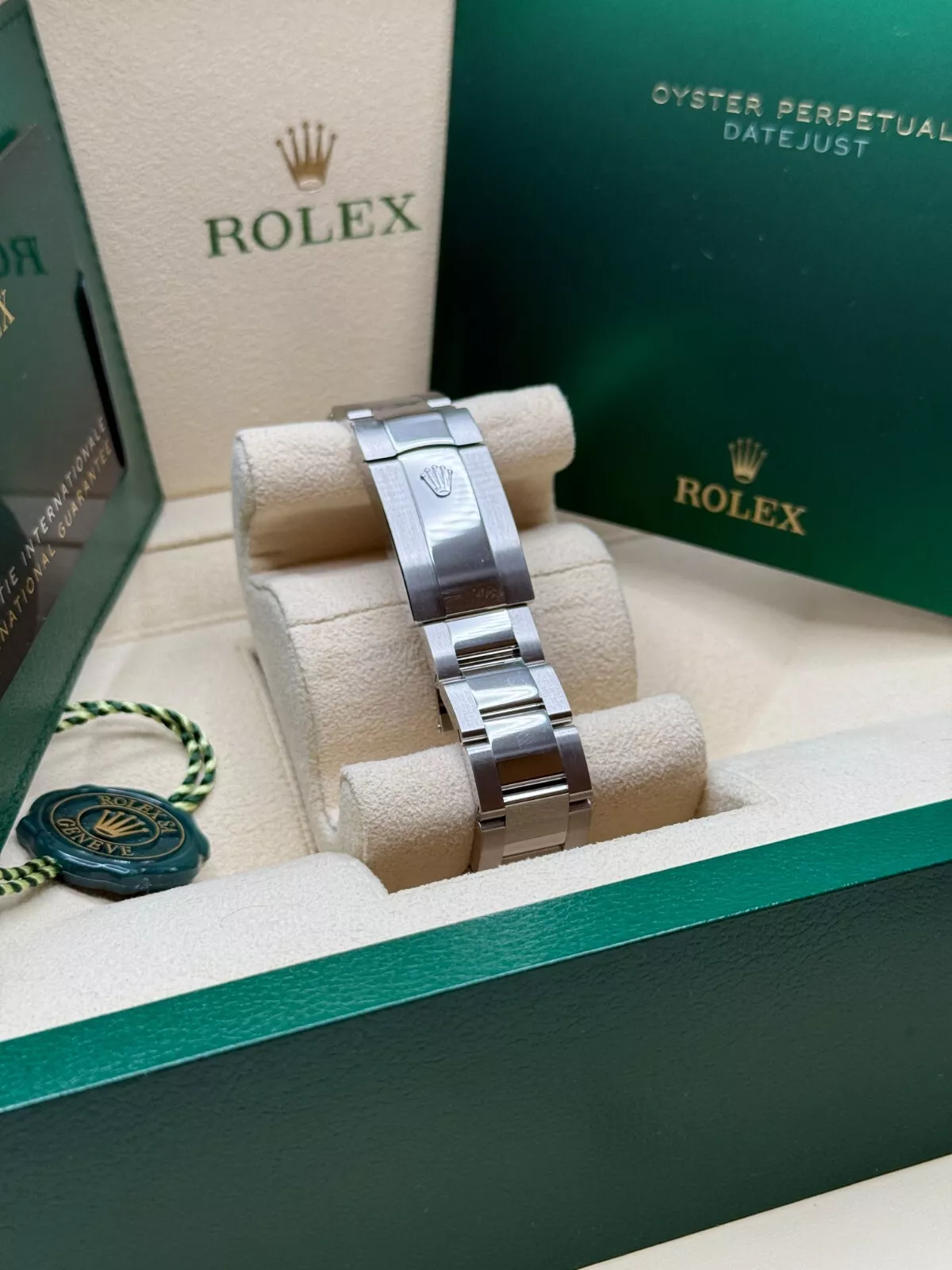 Rolex Datejust 41mm 126334 Blue Diamond Oyster Stainless Steel Mens Watch - Image 9