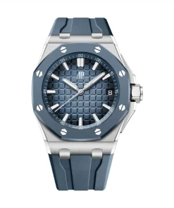 Audemars Piguet Royal Oak Offshore Blue Dial Blue Rubber Strap 43mm 15605SK.OO.A350CA.01