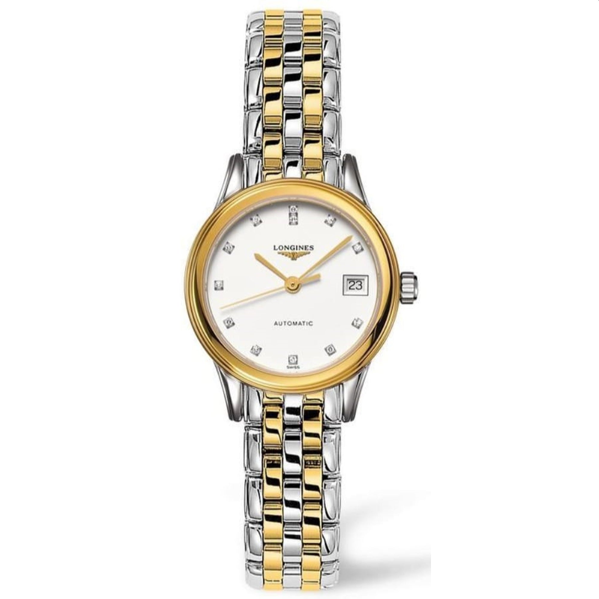 Longines Women's L4.274.3.27.7 La Grande Classique Diamond Two-Tone Stainless Steel Watch