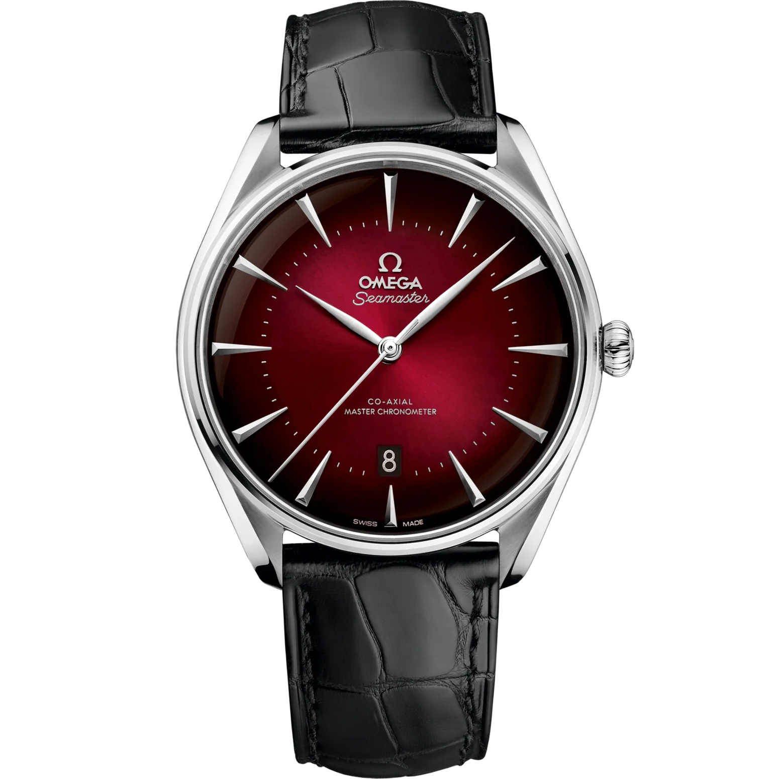 Omega Seamaster Boutique Editions 39.5mm Red Dial Stainless Steel Strap 511.13.40.20.11.002