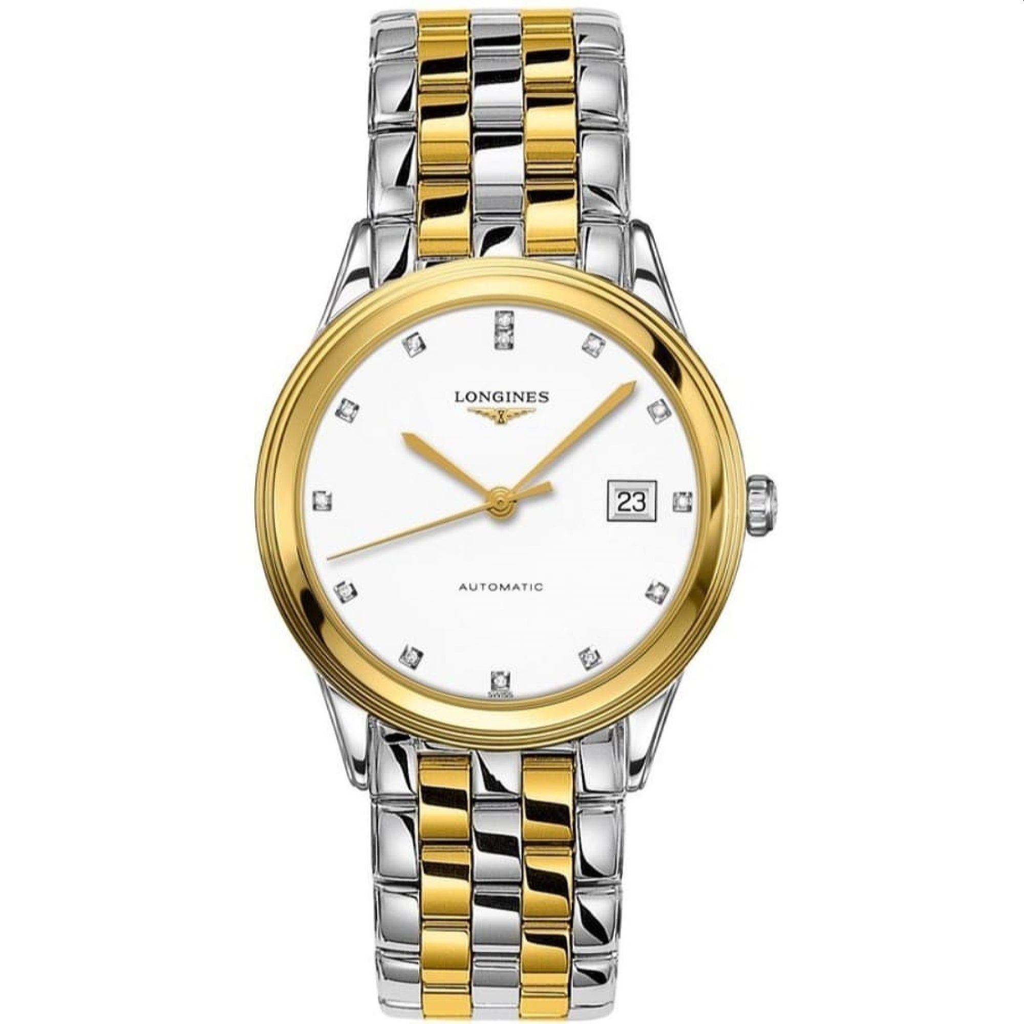Longines Men's L4.974.3.27.7 Flagship Two-Tone Stainless Steel Watch