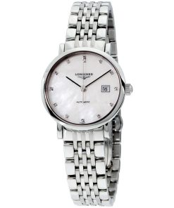 Longines Women's L43104876 Elegant Stainless Steel Watch