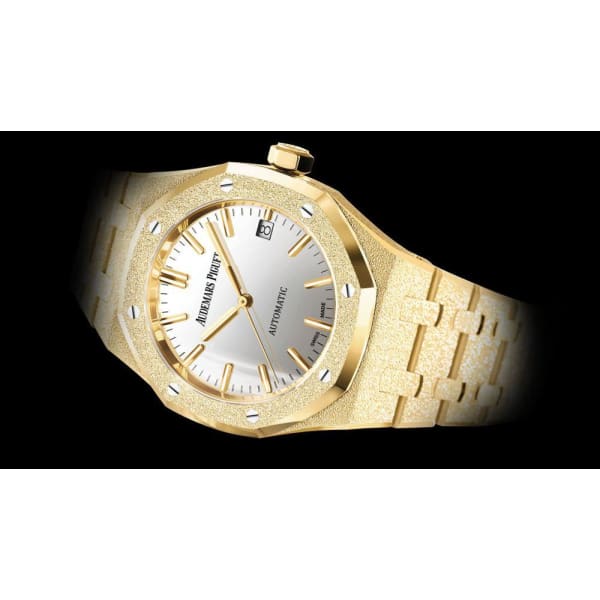 Audemars Piguet Royal Oak Frosted Gold Selfwinding 37mm 15454BA.GG.1259BA.02 - Image 5