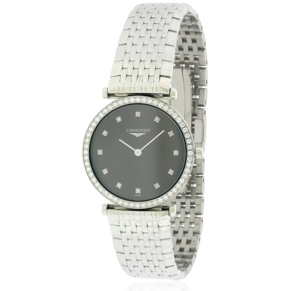 Longines Women's L45130586 La Grande Classique Diamond Stainless Steel Watch