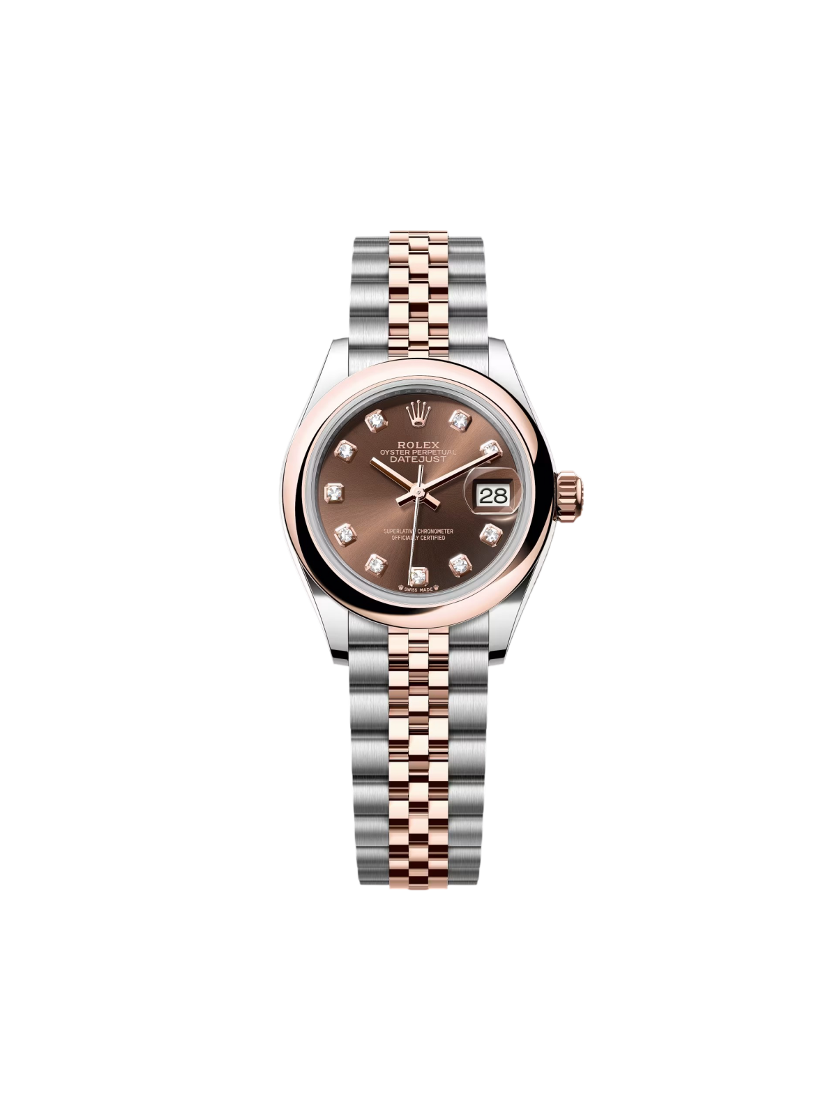 Rolex Lady-Datejust 28mm 279161 Rose Gold & Steel Women's Watch
